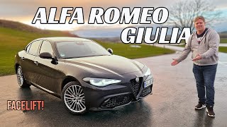 2023 Alfa Romeo Giulia Wir zeigen euch das Facelift  Review Fahrbericht Test [upl. by Shirlie]