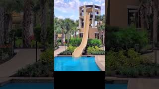 Best Florida Hotel Pool  Marriott Orlando World [upl. by Alyos865]