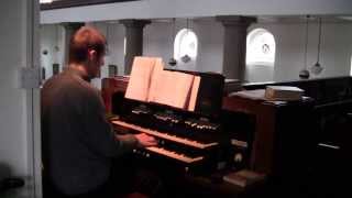 Thou hidden source of calm repose  St Margarets Church LeighonSea Essex Compton organ [upl. by Lakin]