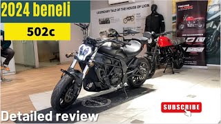 Benelli 502C 2024 Review Specs Price Walkaround Sound 🔥mini ducati diavel [upl. by Marceau]