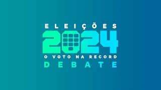 Debate com candidatos à Prefeitura de São Paulo DebateNaRECORD [upl. by Shumway393]