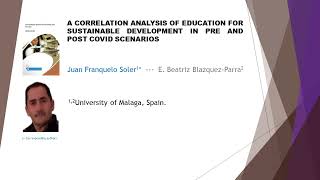 A Correlation Analysis of Education for Sustainable Development IJEP 2022 101 1 10 [upl. by Airdnaid]