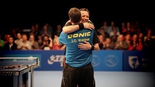 ITTF Legends Tour Highlights JanOve Waldner Vs Jean Michel Saive FINAL [upl. by Botsford440]