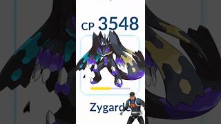 Half HP Zygarde Destroy Leader Cliff Badly in pokemongo [upl. by Bunch]