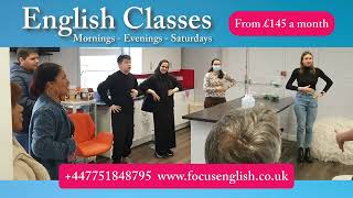 English classes in London from £145 a month  English courses  Basic English  Learn English [upl. by Namrak]