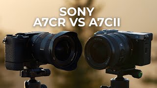 Sony a7CII vs a7CR  Whats the difference [upl. by Pangaro527]