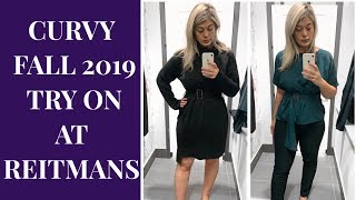 CURVY FALL 2019 REITMANS INSIDE THE DRESSING ROOM [upl. by Pownall]