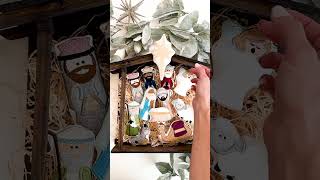 Watch The Nativity Stuffies Jump Off the Page kimberbell kimberbelldesigns machineembroidery [upl. by Llenad]