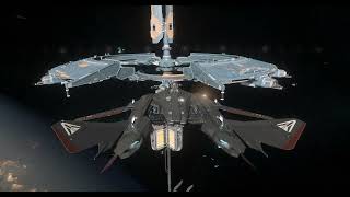 Star Citizen 323  Port Tressler  Alternate Entrance  Landing Pads [upl. by Jessi]