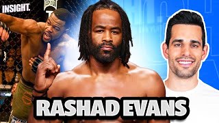 Rashad Evans On Chuck Liddell KO Hilarious Mike Tyson Impression Rampage Jackson Beef [upl. by Lawler505]