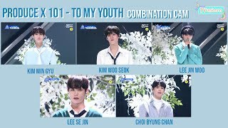 PRODUCE X 101  To My Youth Bolbbalgan4 Combination Cam [upl. by Yasmeen]