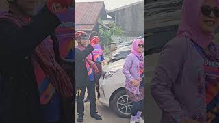 Meriahnya HUT Komsat ke 7 yang diperingati dengan memakai baju adat Betawi [upl. by Rochette]