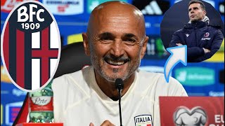 INCREDIBILE GUARDA QUESTO GUARDA DI SPALLETTI CHE PARLA DI THIAGO MOTTA NEWSLETTER DI BOLOGNA [upl. by Marcia]