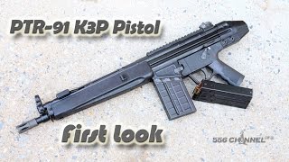 PTR91 K3P PDW Pistol First Look [upl. by Jangro]