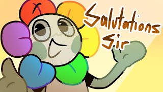 Salutations sir  Animation meme  Dandys World  Read des [upl. by Laureen501]