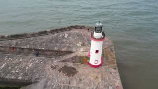 Whitehaven lighthouse West Cumbria [upl. by Namsu]