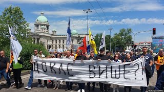 Dokle više Protest prosvetara zbog nasilja u školama [upl. by Sitruk]