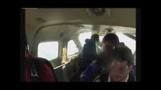 Video shows skydivers scramble as plane stalls midair l GMA [upl. by Annot114]