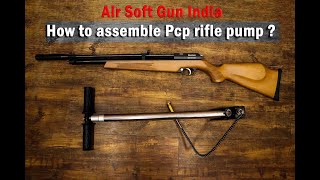 How to assemble PCP Air Gun Hand Pump [upl. by Rasia]