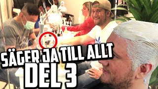 säger JA till ALLT under HELA DAGEN  Ben vs Dennis  DEL 3 [upl. by Aprilette]