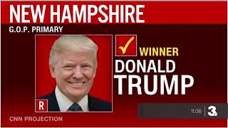 Trump wins New Hampshires GOP primary [upl. by Kremer]