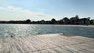 Ocean Gate New Jersey From the Wildwood Ave pier [upl. by Enelehs]