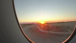 Qatar Airways QR Airbus A350900 Taking Off From HoustonIntercontinental IAH [upl. by Enniotna]