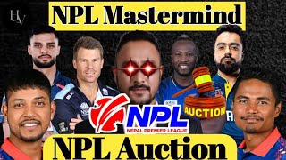 NPL  Nepal Premiere League  NPL Auction [upl. by Fagin]