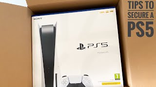 Top Tips To Secure PlayStation 5 Console  PS5 UK Stock Feb 2021 [upl. by Anse763]