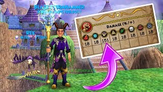 Wizard101 EVEN BETTER STORM STATS  151 Damage amp 100 Critical [upl. by Sseb]