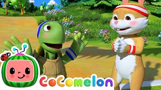 The Tortoise and the Hare  CoComelon Furry Friends  Animals for Kids [upl. by Nichol]