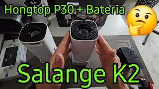 Test projektora Led Salange K2 i porównanie z Hongtop p30 [upl. by Nosahc]