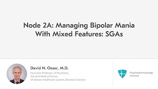 SecondGeneration Antipsychotics for Bipolar Mania With Mixed Features [upl. by Thorstein]