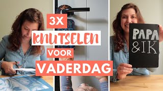 3x knutselen voor Vaderdag  Vaderdag DIYs [upl. by Hairabez]