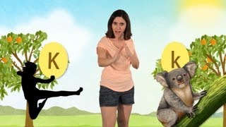 ABC phonics The Letter K for Kids [upl. by Ekoorb]