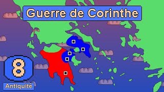 Antiquité 8  Guerre de Corinthe et rivalités des cités grecques [upl. by Ylenaj181]