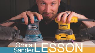 Orbital Sander Basics  Beginner Tool [upl. by Niuqauj]