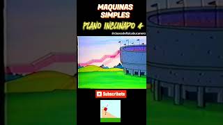 MAQUINAS SIMPLES PLANO INCLINADO 4 physics fisica mecanica mechanic viralvideo viralshorts [upl. by Lorenza111]