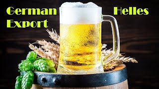 Award Winning German Helles Exportbier AllGrain Recipe [upl. by Acalia]