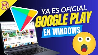 ✅NUEVO ¡Instala Google Play Store en Windows sin emuladores APK en PC 2024 🔥 Play Store Oficial [upl. by Morissa]