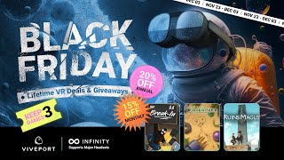 VIVEPORTs Black Friday Deals 2023 [upl. by Ekusoyr684]