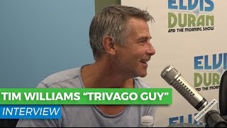 Tim Williams on Being the quotTRIVAGO Guyquot and Being a Heartthrob  Elvis Duran Show [upl. by Llerihs]