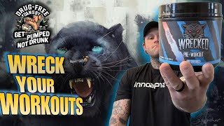 Wreck Yo’self Wrecked PreWorkout Review by Huge Supplements 🐆 🐆 🐆 [upl. by Anelad]