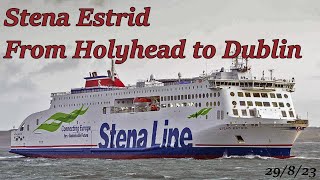 From Holyhead to Dublin A Ferry Adventure on the Stena Estrid [upl. by Halimaj546]