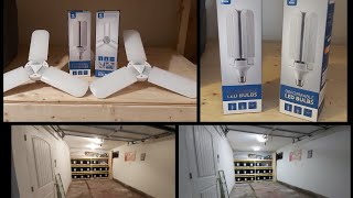 Deformable Led Garage Light Review [upl. by Cristine]