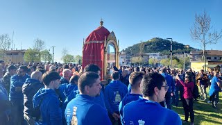 Viggiano festa di Maggio della Madonna Nera la Patrona della Basilicata torna al Sacro Monte [upl. by Suoivart]