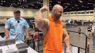 Chris Chandler 2022 UBU Expo Armwrestling Tournament [upl. by Zurc]