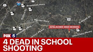 Apalachee High School shooting 4 dead 9 injured  FOX 5 News [upl. by Iviv437]