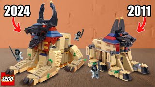 I Rebuilt the LEGO Sphinx from Pharaohs Quest [upl. by Anelas]