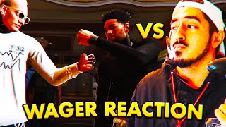 Tyceno vs Cheesur REACTION The Most INTENSE WAGER EVER NBA 2K20 [upl. by Agnes]